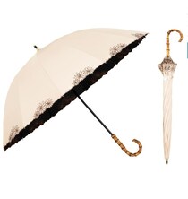 12本骨の深張りシルエット。強さと美しさを、ひとつに【ダブリューピーシー】の日傘がAmazonに登場中‼