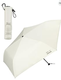 190グラムの頼もしさ。晴れも雨も、軽やかに【ダブリューピーシー】の日傘がAmazonに登場中‼