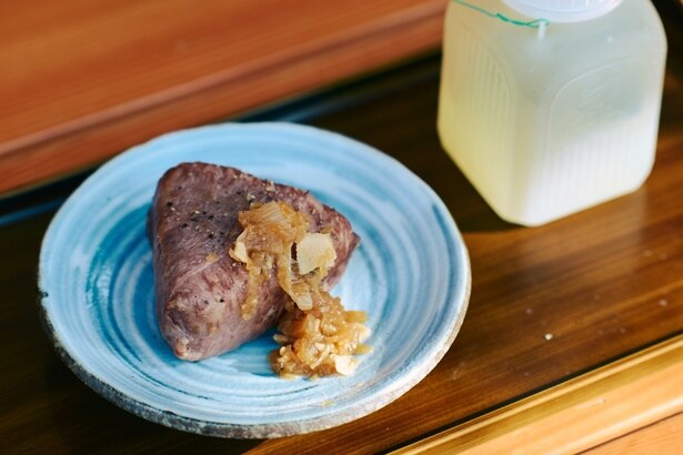 2024年道-1グランプリ3位入賞の「淡路和牛肉巻きおむすび」