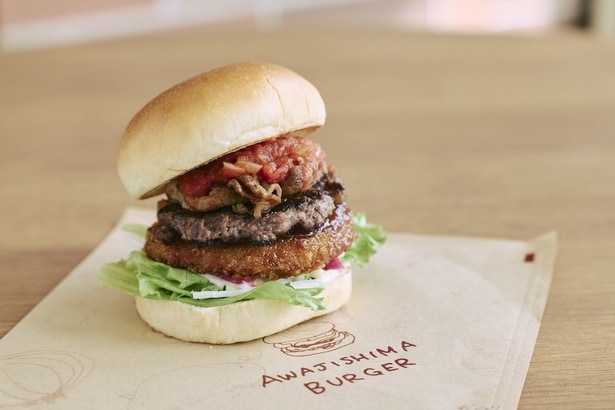 ここでしか味わえないあわじ島バーガー