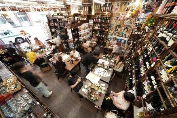 まるで昭和と現代が融合したかのような空間