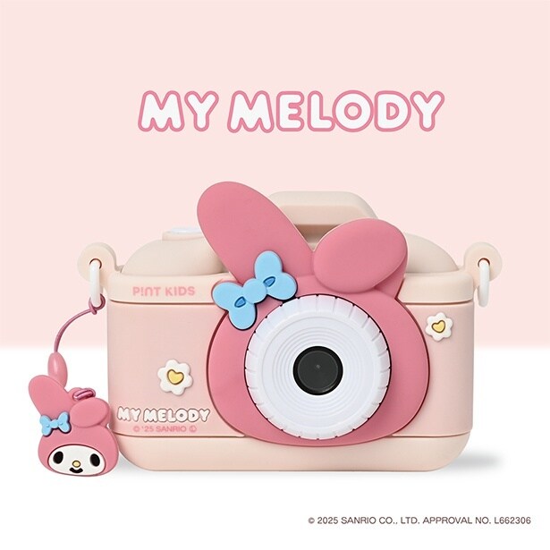 子ども向けカメラ「ピントキッズ」のサンリオキャラクターズシリーズに「マイメロディ」「ポチャッコ」「ポムポムプリン」が仲間入り！