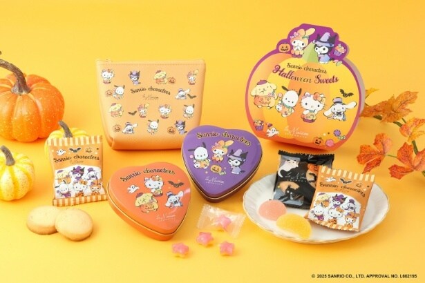 サンリオキャラクターズと楽しむ「ラ・メゾン白金」のハロウィン限定コレクションが登場！かわいさと上質をひと箱に