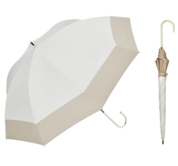 小さく持って、大きく守る。シックな日差し対策【ウォーターフロント】の日傘がAmazonに登場中‼