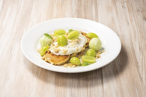 ガーデンパンケーキ～シャインマスカット