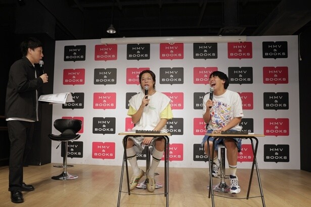 MCは2人も親交の深い先輩芸人・仲西ンとこじゅんぺぇ