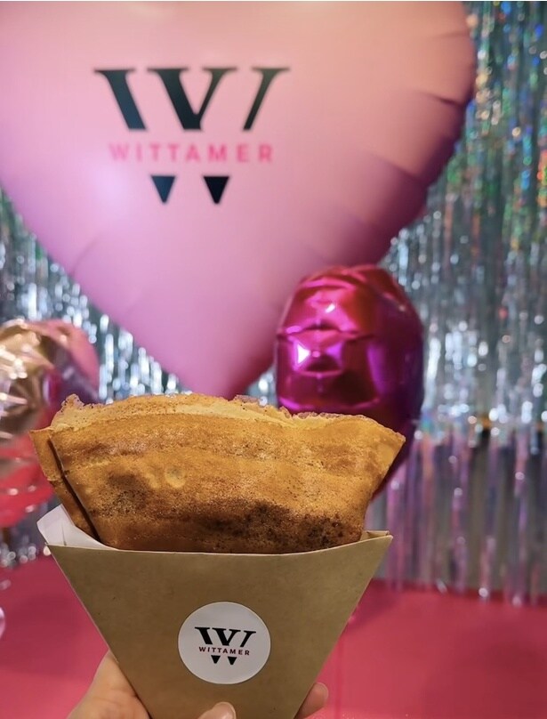 「ヴィタメール ショコラルーム」限定のクレープ