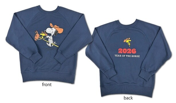  「スウェットシャツ」(各6380円)