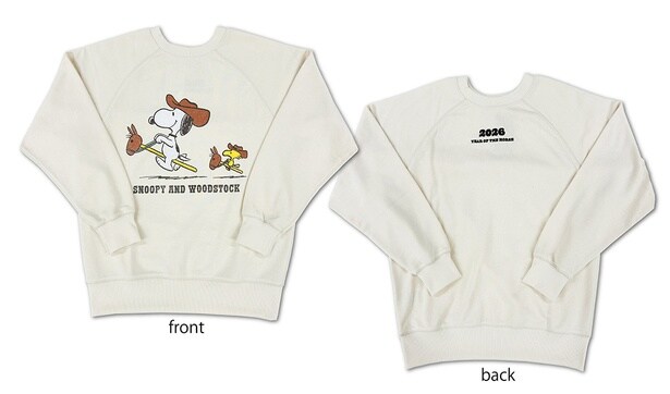  「スウェットシャツ」(各6380円)