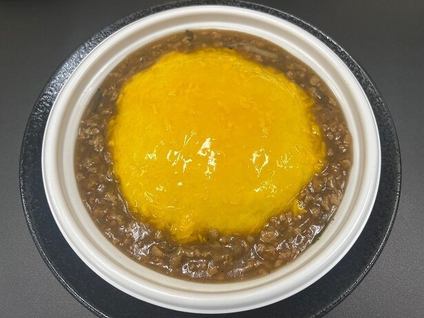 「月見天津飯(背脂入り炒飯)」