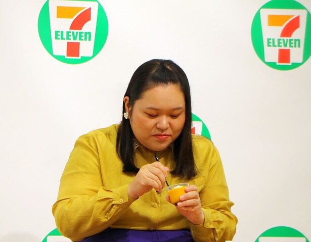 「かぼちゃとカラメルの相性バッチリ！」と田辺さん