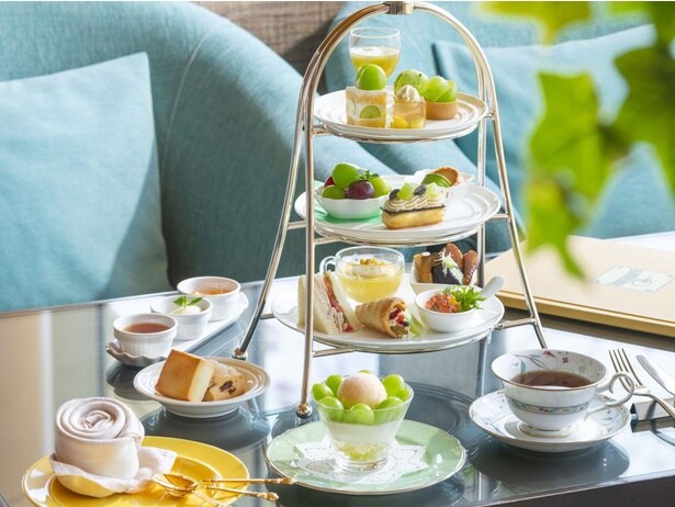 シャインマスカット アフタヌーンティー(横浜ベイホテル東急)