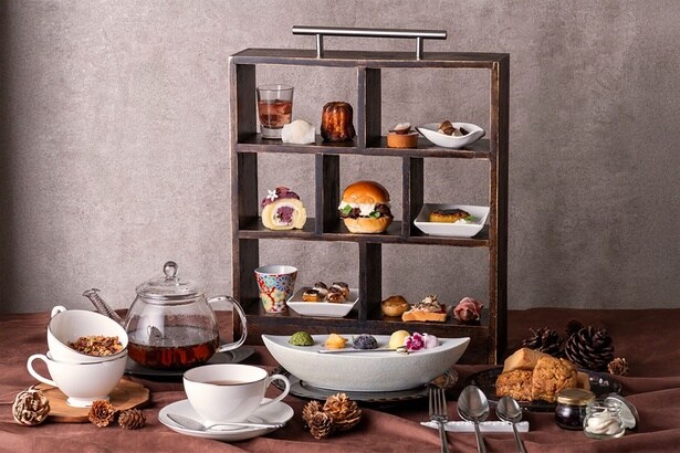 栗とさつまいものアフタヌーンティー(三井ガーデンホテル横浜みなとみらいプレミア)