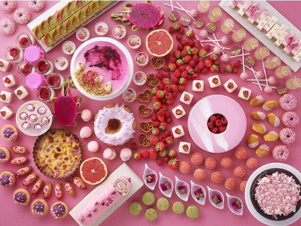 ピンク デザート・ビュッフェ コラボレーションwith ピエール・エルメ・パリ(ウェスティンホテル横浜)