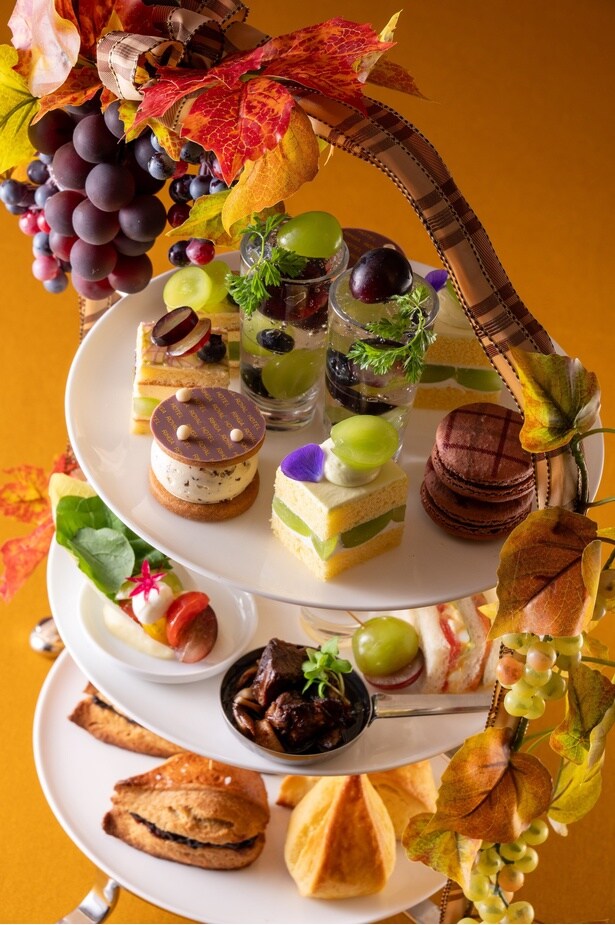 ぶどうのアフタヌーンティー Vignoble(リーガロイヤルホテル東京)