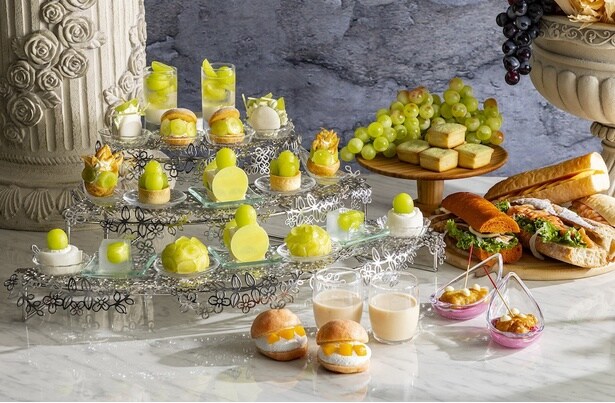 シャインマスカットアフタヌーンティー(ヒルトン東京お台場)