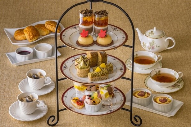 栗とほうじ茶のアフタヌーンティー(吉祥寺エクセルホテル東急)