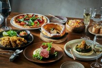 石窯で味わう贅沢！特製ピザや窯焼き料理が楽しめる新ダイニング「FUDO」が八芳園内にグランドオープン