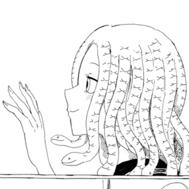 転校生メデューサと二口女