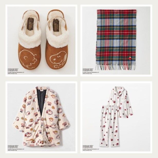 しまむら系列「アベイル」からスヌーピーの秋冬アイテムが大量入荷！ストールやボアサンダル、メンズ向けも充実