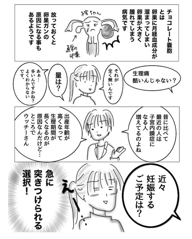 子宮内膜症で入院した時の話3-3
