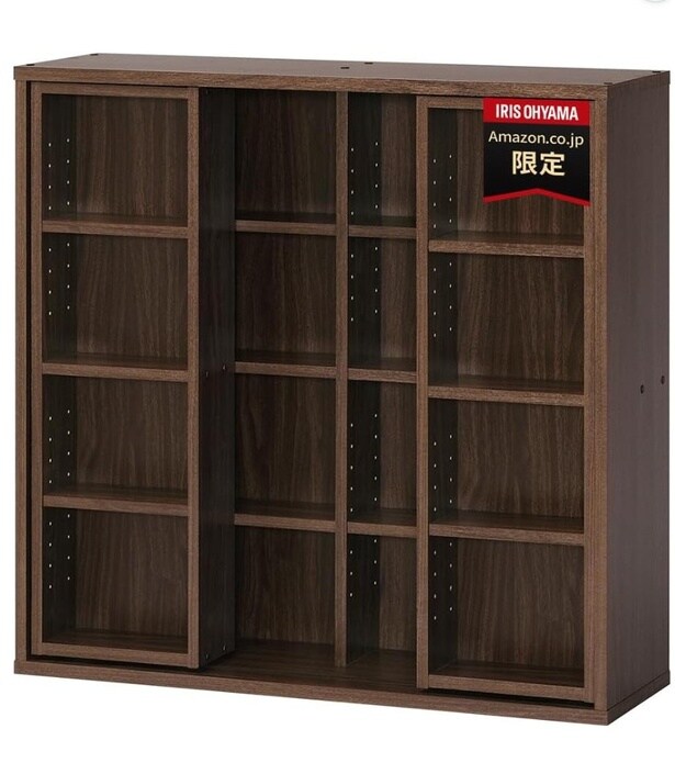 奥まで届く、スライドの快適さ。収納がもっと自由になる【アイリスオーヤマ】の本棚がAmazonに登場中‼