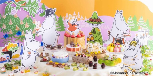 スイーツビュッフェ ～ムーミン谷のティーパーティー～(ヒルトン大阪)