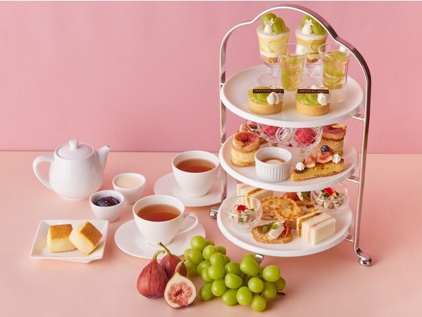 いちじくとマスカットのアフタヌーンティー(帝国ホテル 大阪)