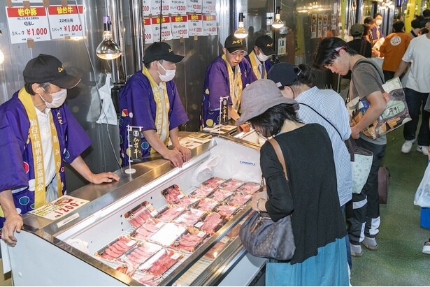 国内産牛肉・豚肉と食肉加工品を特別価格で販売