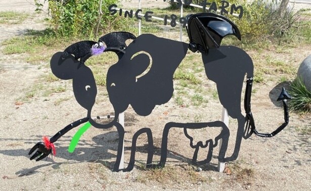 牧場公式キャラクター「セボン」も仮装