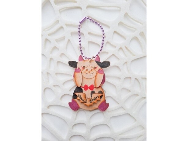 ハロウィーン限定モーモー“うしさんキーホルダー”ワークショップ