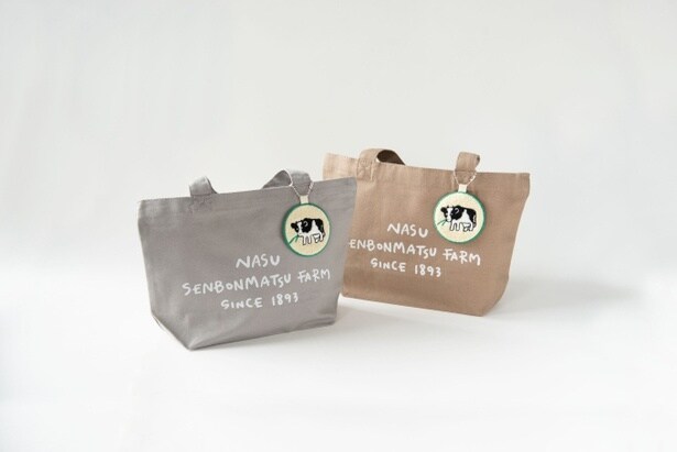 「セボン」の「ミニトート(相良織チャーム付)」