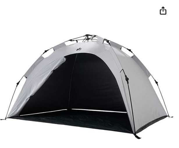 設営たった30秒で遮光率100%！【ロゴス】のソーラーブロックフルシェードがAmazonに登場！