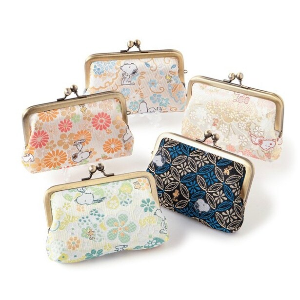 「西陣織角型がま口」(各2750円)