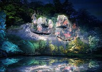 光のアートが彩る国名勝で特別体験型ツアー＆ナイトウォークイベント！「NAKED夜さんぽ 石川・那谷寺」が限定開催