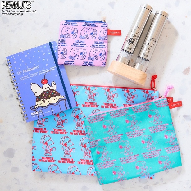 PLAZAオンラインストア限定アイテム(一部)／「ロルバーン ポケット付きメモ L チェリー」(1210円)や「ポーチ3個セット」(4070円)、「ラッセルホブス 電動ミル」(8250円)