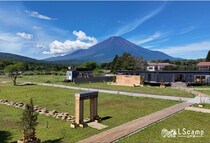 富士山を望むスマートキャンプ場「LScamp山中湖」がオープン！子ども用スマートウォッチで安心・安全なファミリーキャンプ体験を