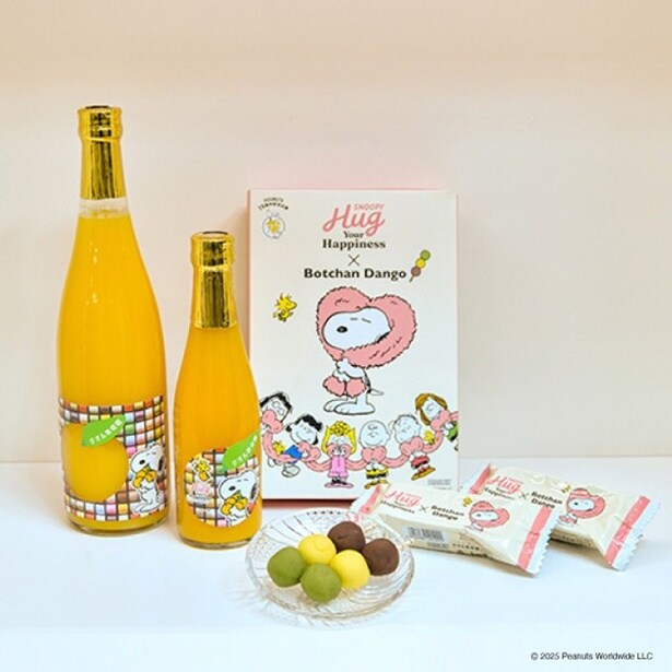 愛媛産柑橘ジュースや坊ちゃん団子など、ご当地フードとのコラボも