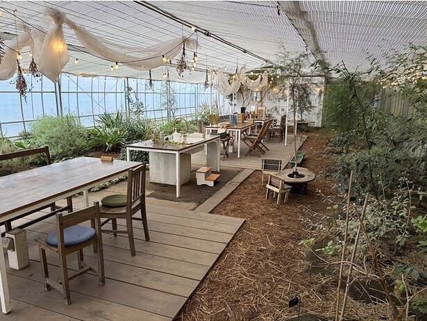 「アグリガーデン」横にある「グリーンハウス」ではクラフト体験ができる