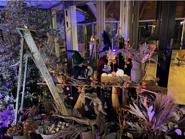 魔女の家のフォトスポット