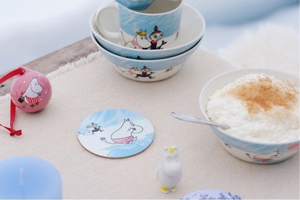 「ムーミン アラビア」の冬コレクション「アイス スイミング」