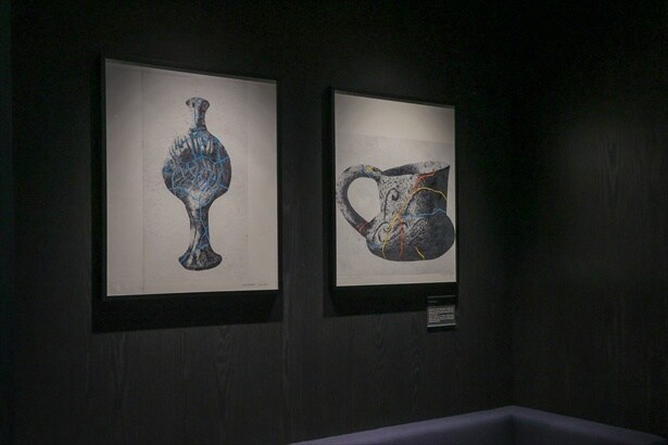 アート作品も展示されている