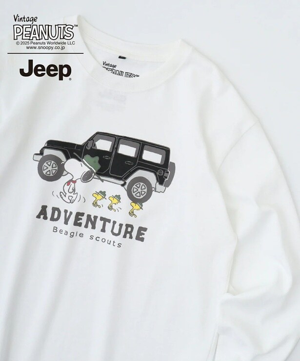  「長袖プリントロゴTシャツ」(5390円)