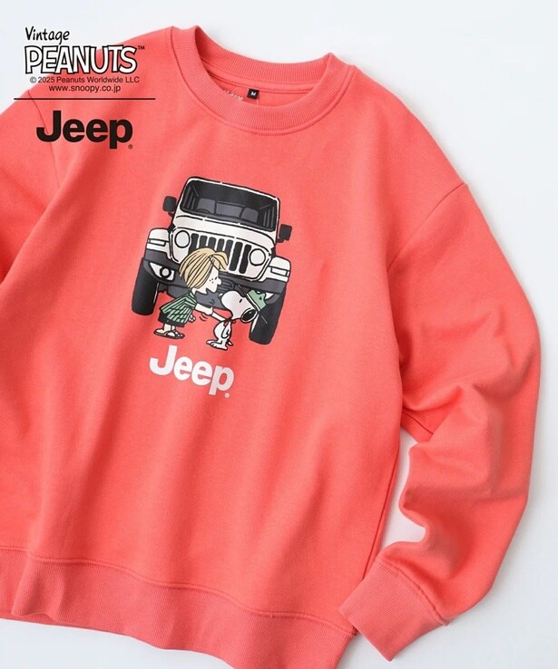  「スヌーピー ペパーミント パティ プリントトレーナー」(6490円)