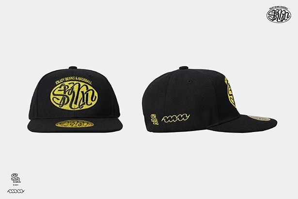 【ホークス/manucoffee】Logo スナップバックキャップ