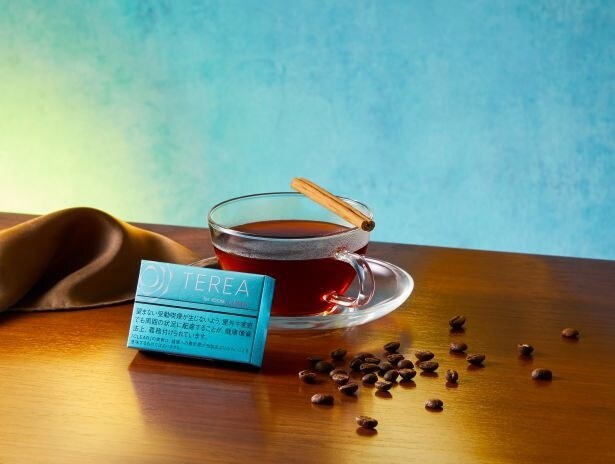 「テリア クリア レギュラー」のマリアージュドリンクとして提供される「シナモンアンデスコーヒー」