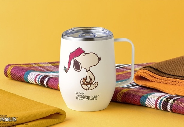 「スヌーピー シュガーバターの木 ステンレスマグカップ」(2400円)
