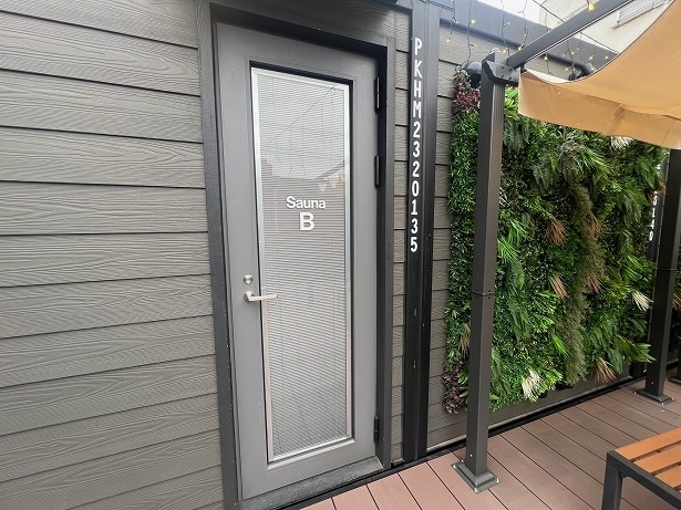 B棟は貸切利用できるが、木曜日は女性専用のパブリックサウナになる