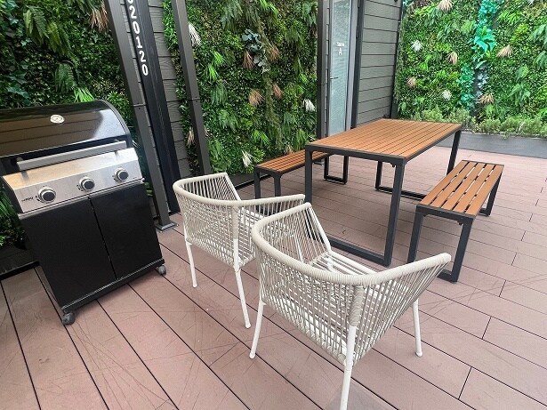 ガーデンカフェは天気のいい日におすすめ