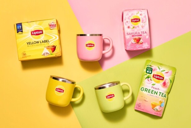 世界的ティーブランド「リプトン」とのコラボ商品「白湯専科マグカップmeets Lipton」も2025年10月20日(月)に発売！